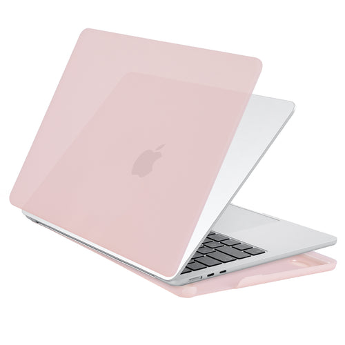 EooCoo Matte Pink Hard Shell Case for MacBook Air 15" (2023-2025 M2/M3/M4) + Keyboard Cover & Screen Protector – Slim, Durable & Perfect Fit