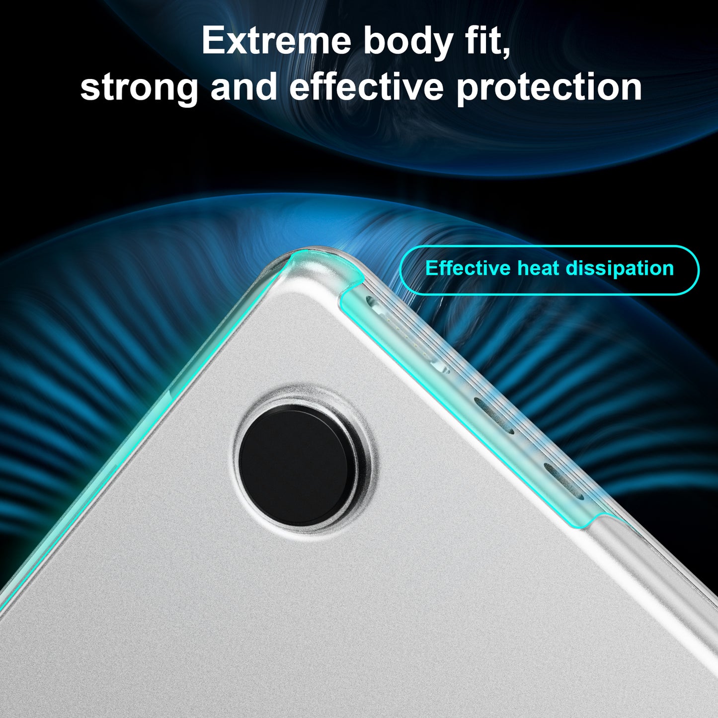EooCoo Clear Matte Hard Shell Case for MacBook Air 13.6" (2022-2025 M2/M3/M4) + Keyboard Cover & Screen Protector – Slim, Anti-Fingerprint & Full Protection