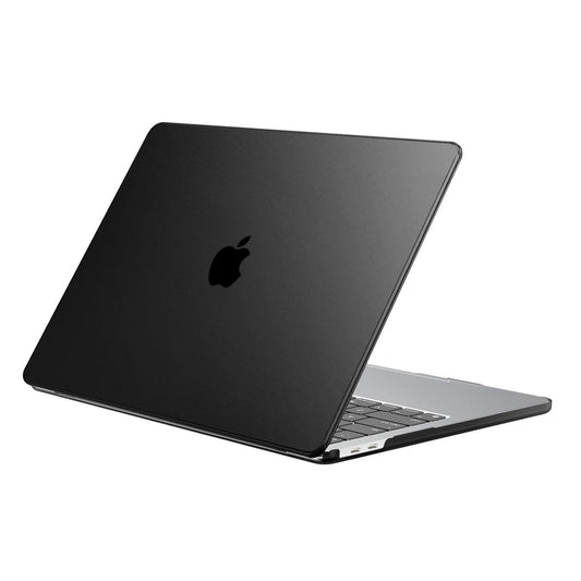 EooCoo Frost Black Hard Case for MacBook Air 13.3" M1 (2021–2018) – Anti-Scratch, Anti-Fingerprint Case with Keyboard Cover & Screen Protector
