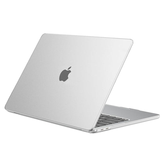 EooCoo Frost Clear Hard Case for MacBook Pro 13 Inch (2016–2024, M2/M1) – Slim Protective Shell with Keyboard Cover & Screen Protector, Scratch-Resistant & Lightweight