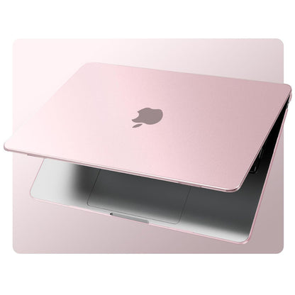 EooCoo Ultra Thin Matte Cute Pink Case for MacBook Air 15" (M4/M3/M2, 2025–2023) – Matte Hard Shell with Keyboard Cover, Anti-Scratch, Anti-Fingerprint, Lightweight Protection
