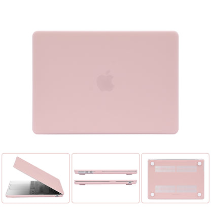 EooCoo Matte Pink Hard Shell Case for MacBook Air 15" (2023-2025 M2/M3/M4) + Keyboard Cover & Screen Protector – Slim, Durable & Perfect Fit
