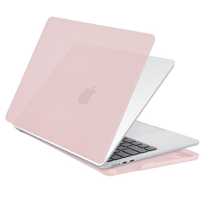 EooCoo Matte Pink Hard Shell Case for MacBook Air 13.6" (2023-2025 M2/M3/M4) + Keyboard Cover & Screen Protector – Slim, Durable & Perfect Fit
