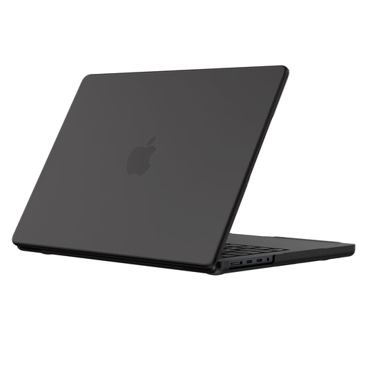 EooCoo Matte Black Hard Case for MacBook Pro 13 Inch (2016–2024, M2/M1) – Slim Protective Shell with Keyboard Cover & Screen Protector, Scratch-Resistant & Lightweight