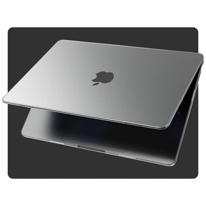 EooCoo Ultra Thin MacBook Air 13.6" Case (2025–2022, M4/M3/M2, A3240/A3113/A2681) – Matte Hard Shell with Keyboard Cover, Effective Heat Dissipation, Space Gray