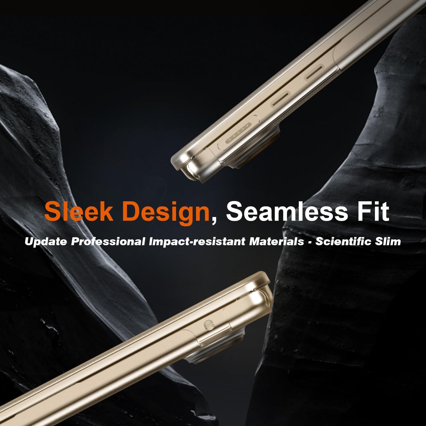 EooCoo Ultra Thin Starlight Matte Case for MacBook Air 15" (M4/M3/M2, 2025–2023) – 100% Official Match Matte Hard Shell with Keyboard Cover, Anti-Scratch, Anti-Fingerprint, Heat Dissipation