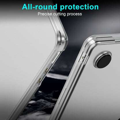 EooCoo Clear Matte Hard Shell Case for MacBook Air 13.6" (2022-2025 M2/M3/M4) + Keyboard Cover & Screen Protector – Slim, Anti-Fingerprint & Full Protection